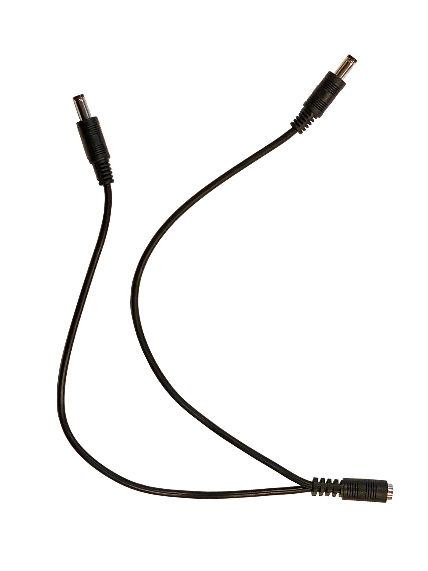 Keen Eye Inc. (5) Pack 2.1mm x 5.5mm DC Power Y Splitter Breakout Cable Female DC to 2 x Male DC Plug