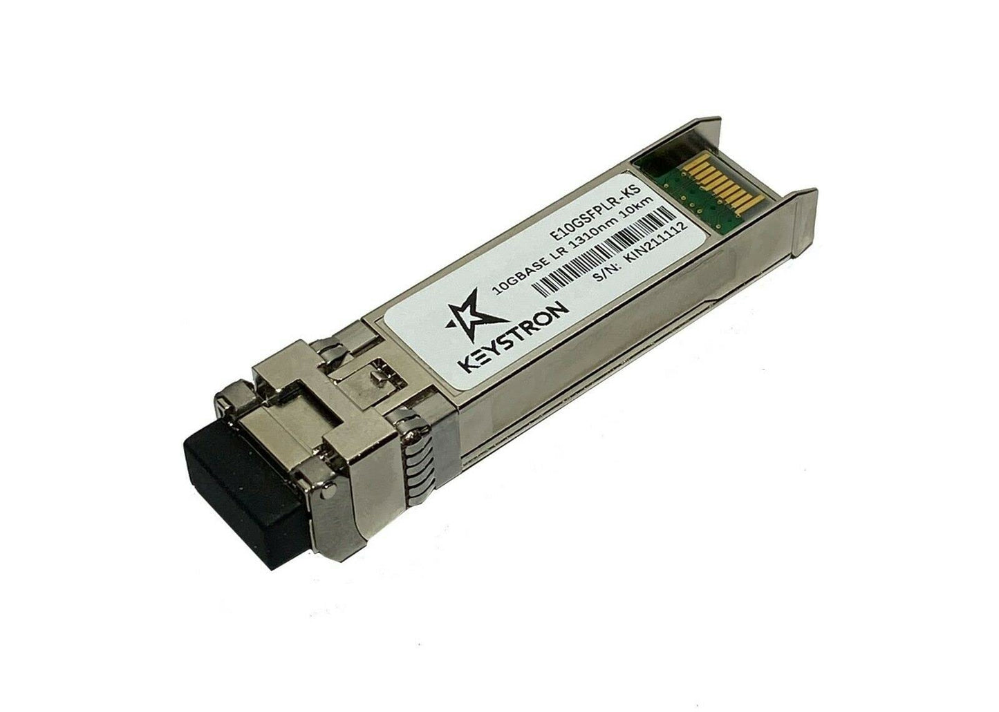 Keystron Compatible/Replacement for 1000BASE-LX 10GBASE-LR Intel E10GSFPLR 1G/10G Dual Rate 1310nm 10km Transceiver