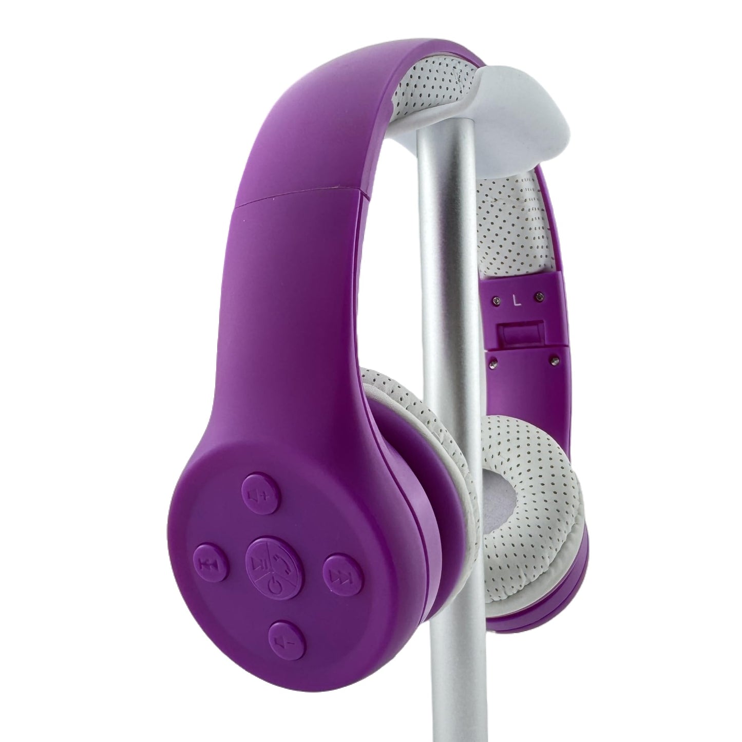 YUSONIC Girls Wireless Headphones, Bluetooth Kids Headphones,5 Button Easy Use, 93db Volume Limited with Built-in Mic for Cell Phones TV Tablet…