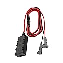 Scosche UHWK-SP1 12V Fused USB to 5V Dash Cam Hardwire Kit - 5FT USB-A Quick Connect Dashcam Stealth Installation for Car Camera Charger System