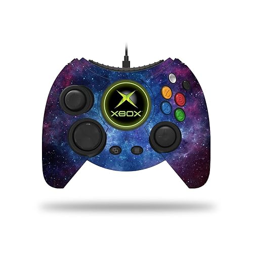 MightySkins Skin Compatible with Microsoft Xbox One Hyperkin Duke Controller - Nebula | Protective, Durable, and Unique Vinyl wrap Cover | Easy