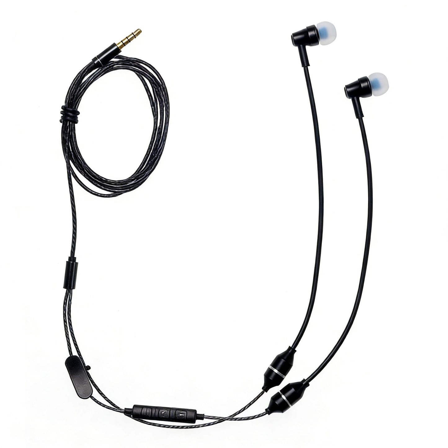 Sanxir Air Tube Headphones with 3.5mm Jack, EMF Blocking Earphones, Anti-Radiation Headsets with Ear Hooks, Radiation Free Earbuds, Comfortable & Safe