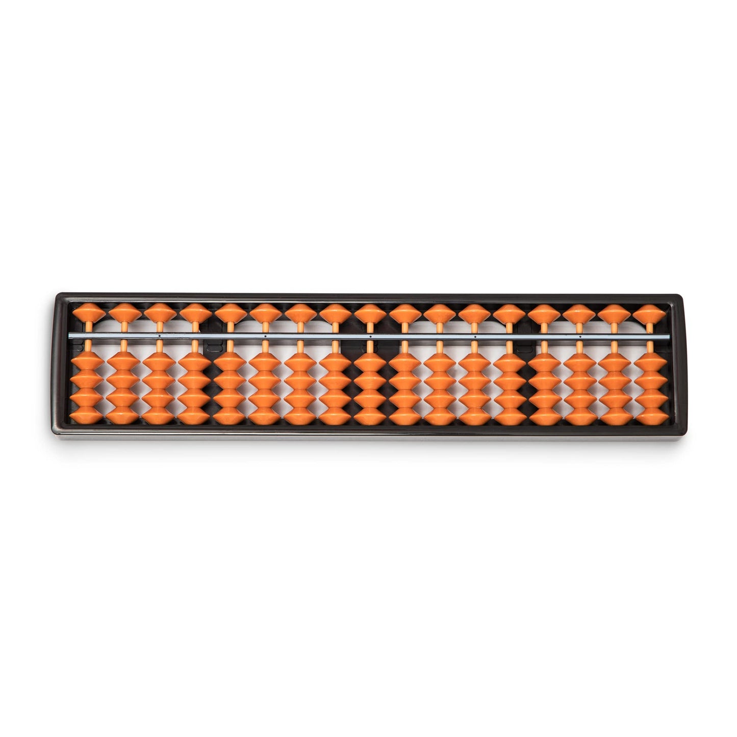 Digital Standard Abacus-25.4 cm-Professional 17-Column Soroban Calculator (Functional and Educational Tool)