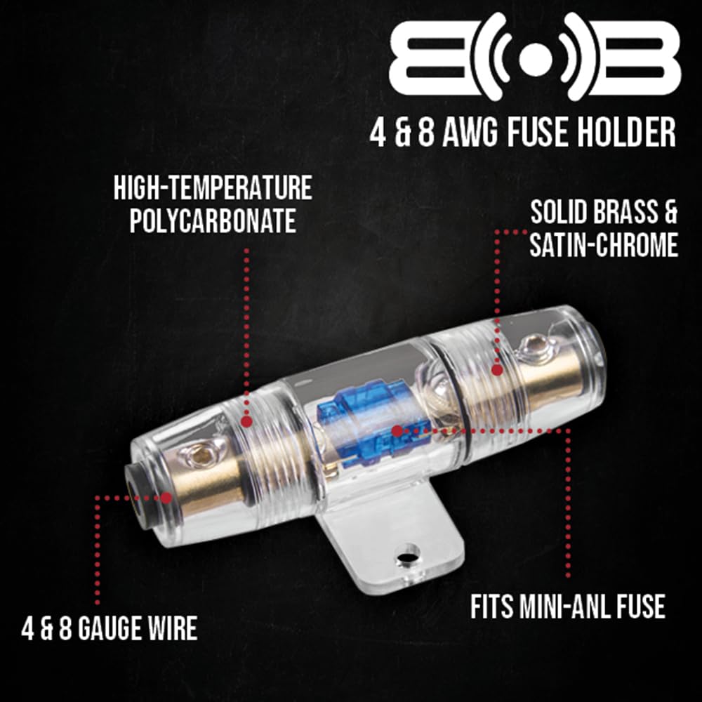 Belva True 4 Gauge AWG Premium CCA Complete Amplifier Wiring Kit