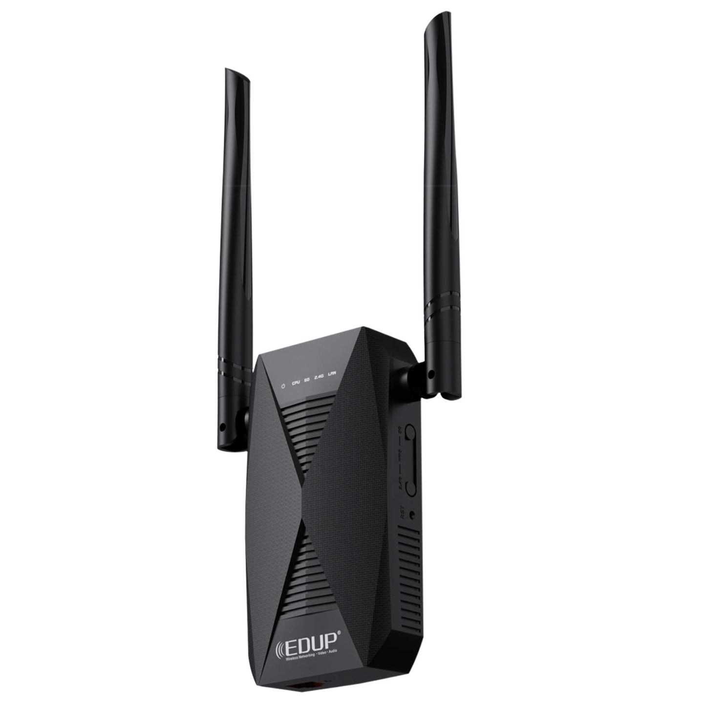 1200Mbps AC WiFi Extender, Dual Band Wireless Repeater, Wi-Fi Booster, Signal ,2x6 dBi Antennas, Covers Up to 1500 Sq.ft and 32 Devices