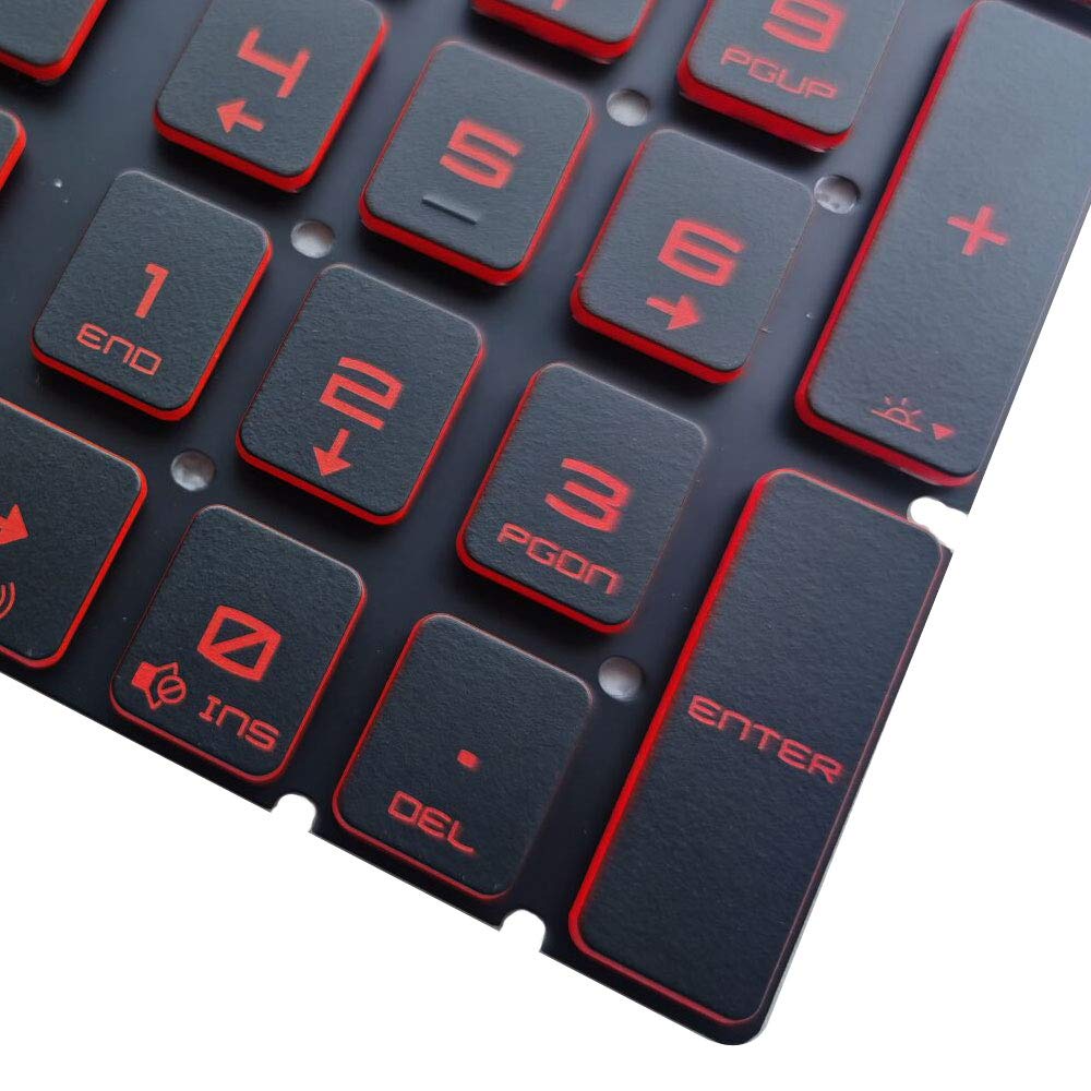 New for MSI GP62 MS-16J9 MS-16J5 MS-16J6 MS-16JB MS-16J3 Laptop US Keyboard (Red Backlight)