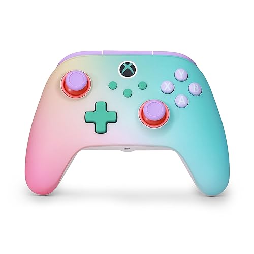 PowerA Advantage Wireless Controller for Xbox Series X|S - Beach Vibes, Officially Licensed, Hall Effects to prevent stick drift, Bluetooth