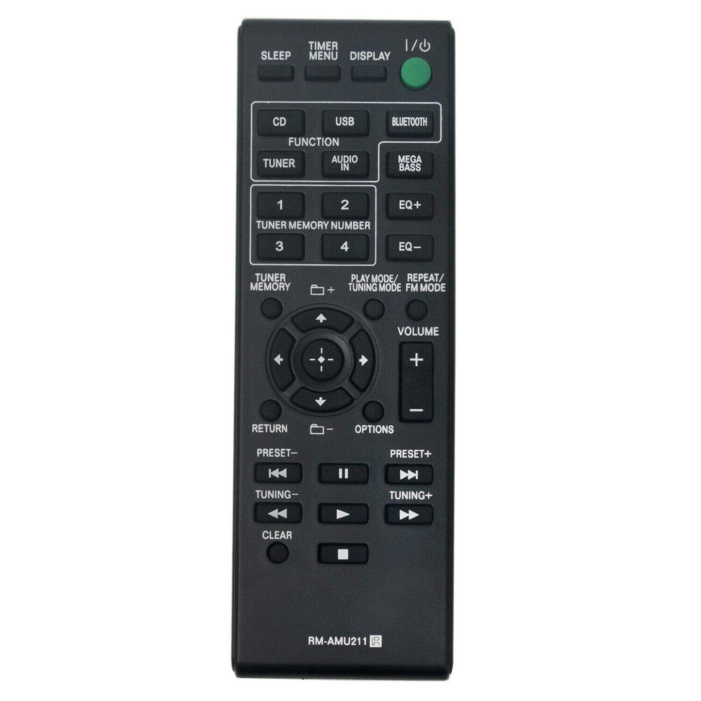New - Remote Control RM-AMU211 Fit for Sony Hi-Fi System MHC-ECL99BT MHC-ECL77BT HCD-ECL77BT HCD-ECL99BT SS-WG919IP SS-EC719IP SS-ECL77BT SS-WEC99B