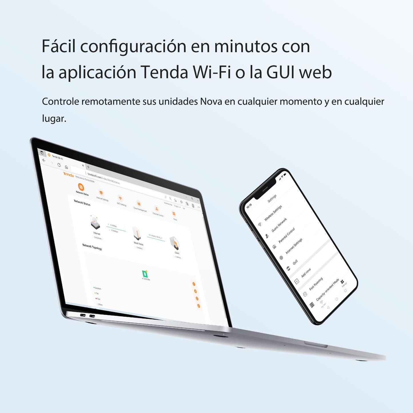 Tenda nova EX3 Wi-Fi 6 IEEE 802.11 a/b/g/n/ac/ax Ethernet Wireless Router