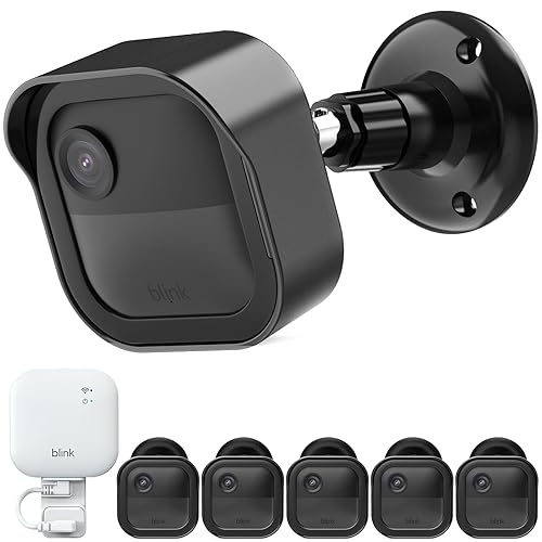 Camera Mount for Blink Outdoor 4 (4th Gen) and Blink Outdoor (3rd Gen), 5 Pack Weatherproof Protective Housing and 360 Degree Adjustable Mount