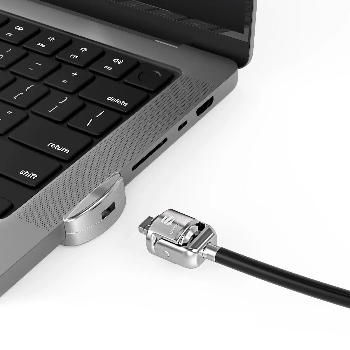 Compulocks Ledge Adapter for MacBook Pro 14-inch (M1/M2/M3/M4/M5) with Keyed Cable Lock