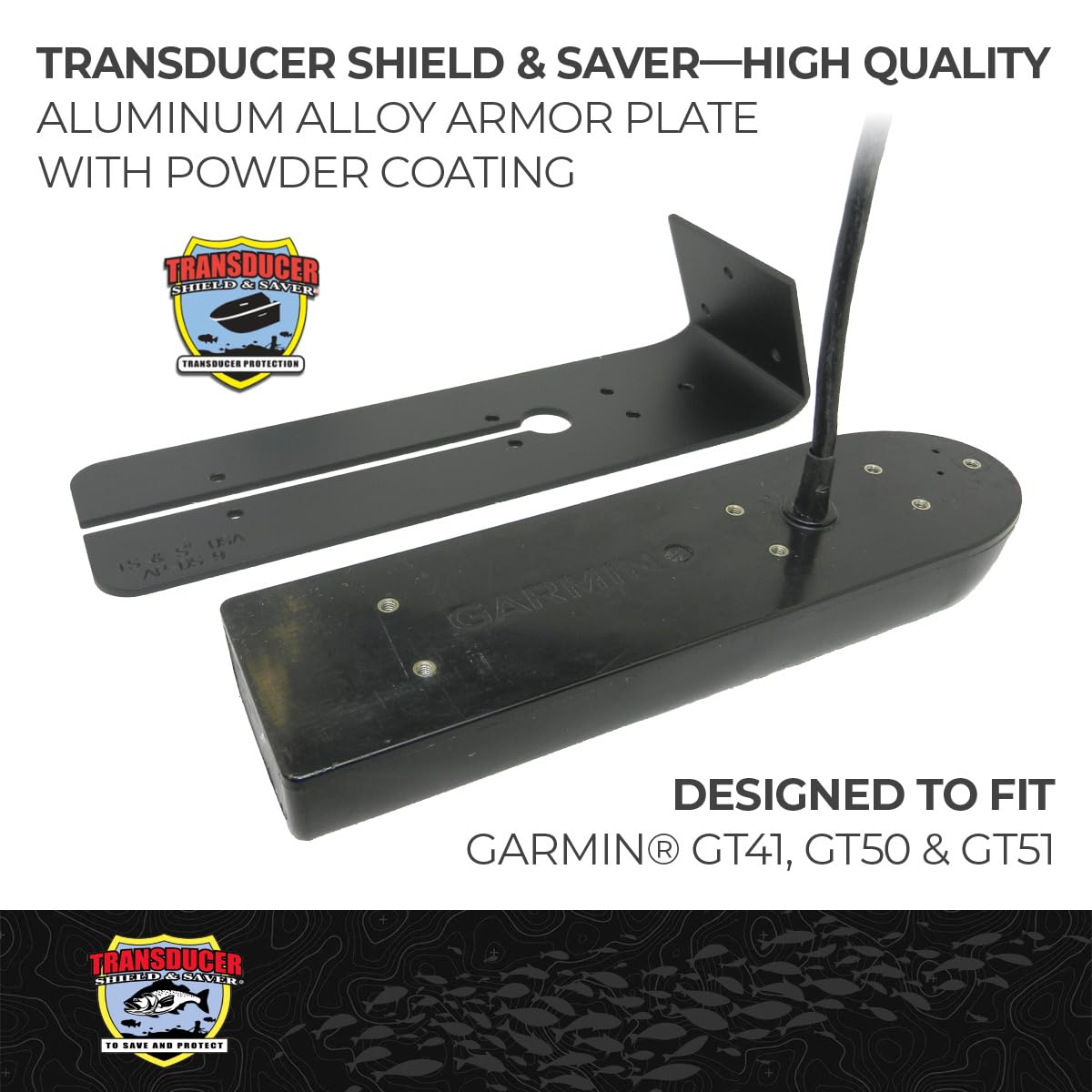 Armor Plate to FIT Garmin Down/Side