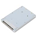 Cablecc mSATA Mini PCI-E SATA SSD to 2.5 inch IDE 44pin Notebook Laptop Hard Disk case Enclosure White