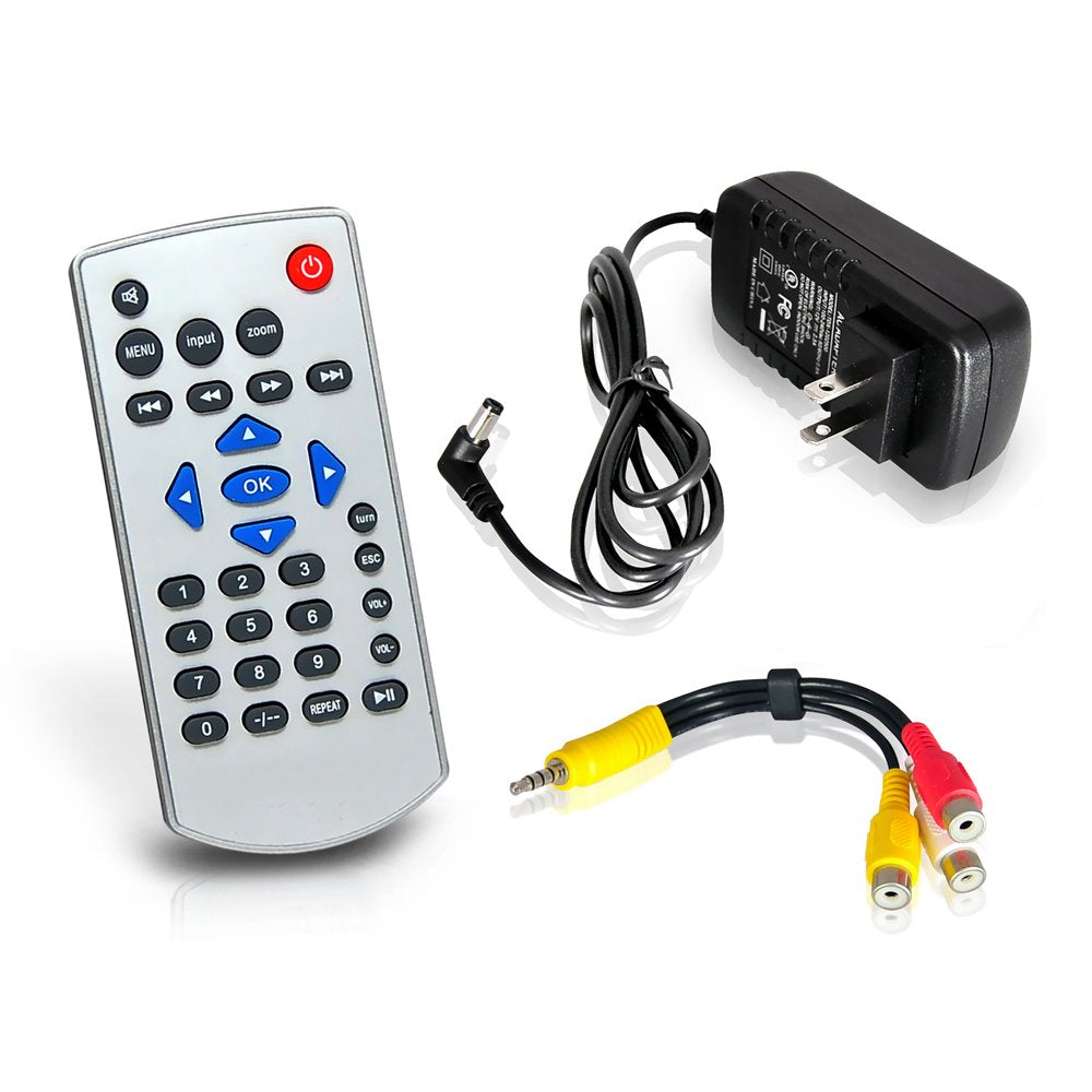 Pyle Video Projector 1080p Full HD Professional Cinema Home Theater - Digital Multimedia, Built-in Stereo, Adjustable Keystone Picture Presentation