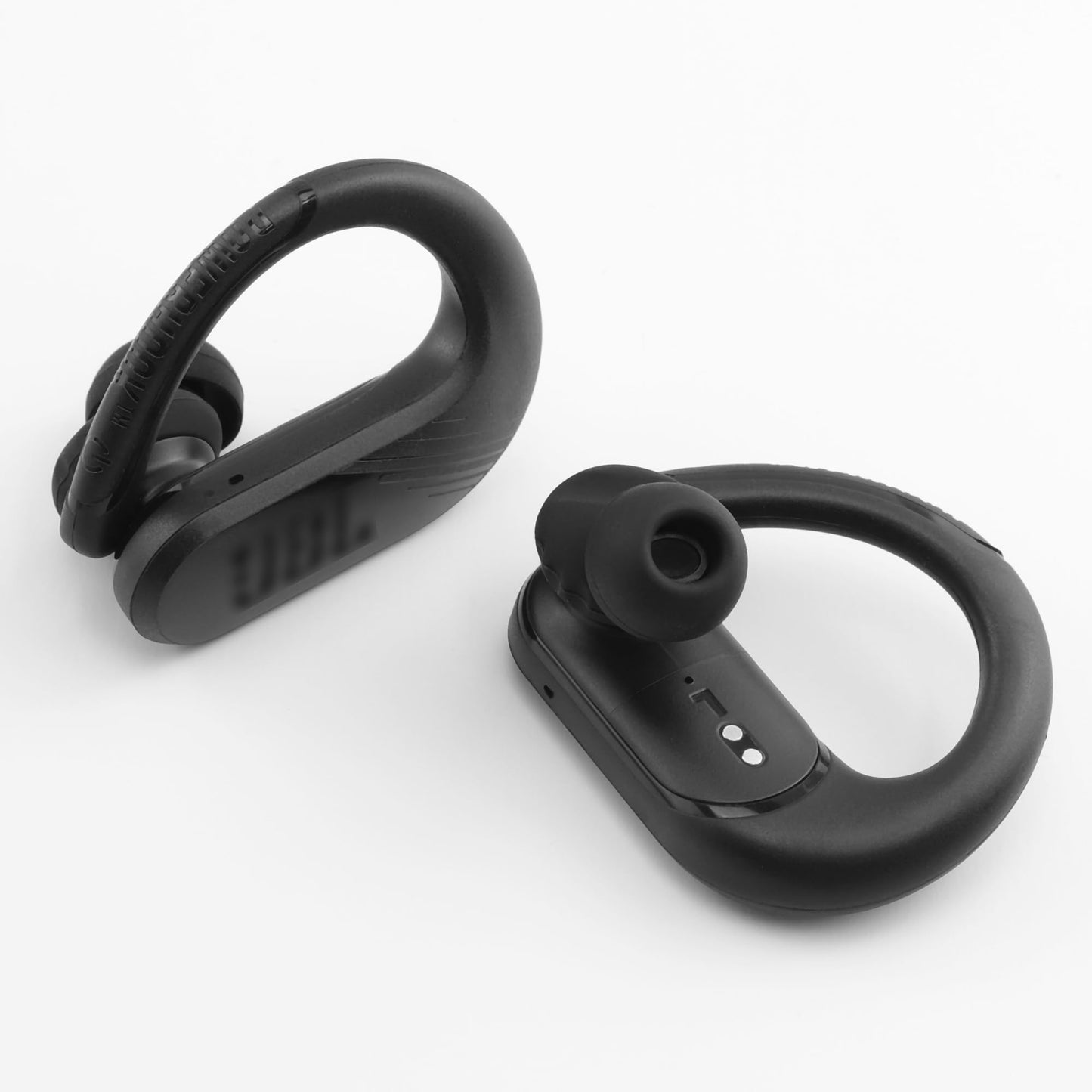NANLANFAN Replacement Silicone Ear Tips for JBL Endurance Peak 3 / Peak II/Peak/Run 2 Wired/Race TWS, 6 Pairs (S/M/L, Black)