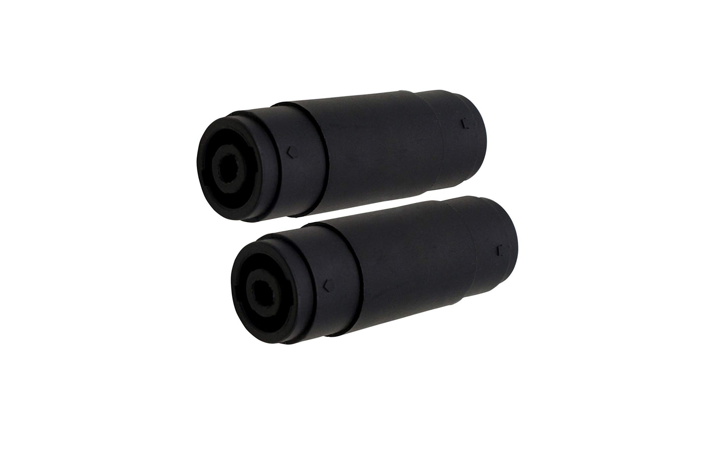 PNGKNYOCN 4 Pin Female to 4 Pin Female Speakon Coupler Adapter for Audio Adapter Amplifiers, Mixers (2-pcak)
