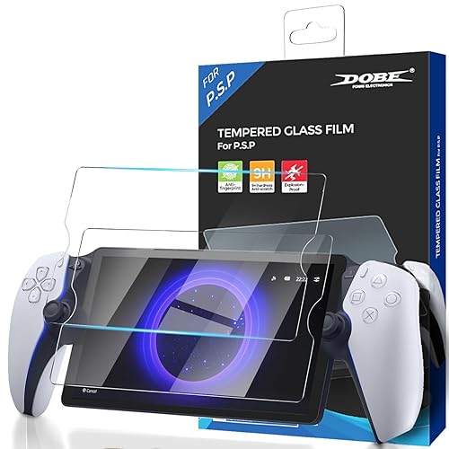 TNP 2-Pack Tempered Glass Screen Protector for PS Portal - 8 inch Transparent Clear Screen Protector for PlayStation Portal Remote Player 2023