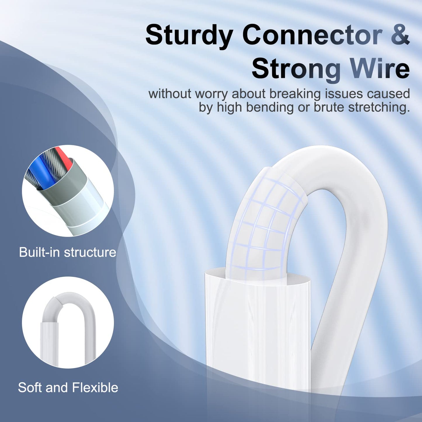 iPhone Charger Apple MFi Certified Lightning Cable 6FT Fast Charging Cord Compatible with iPhone 14 13 12 11 Pro Max XR XS X 8 7 Plus 6S/iPad/Car…