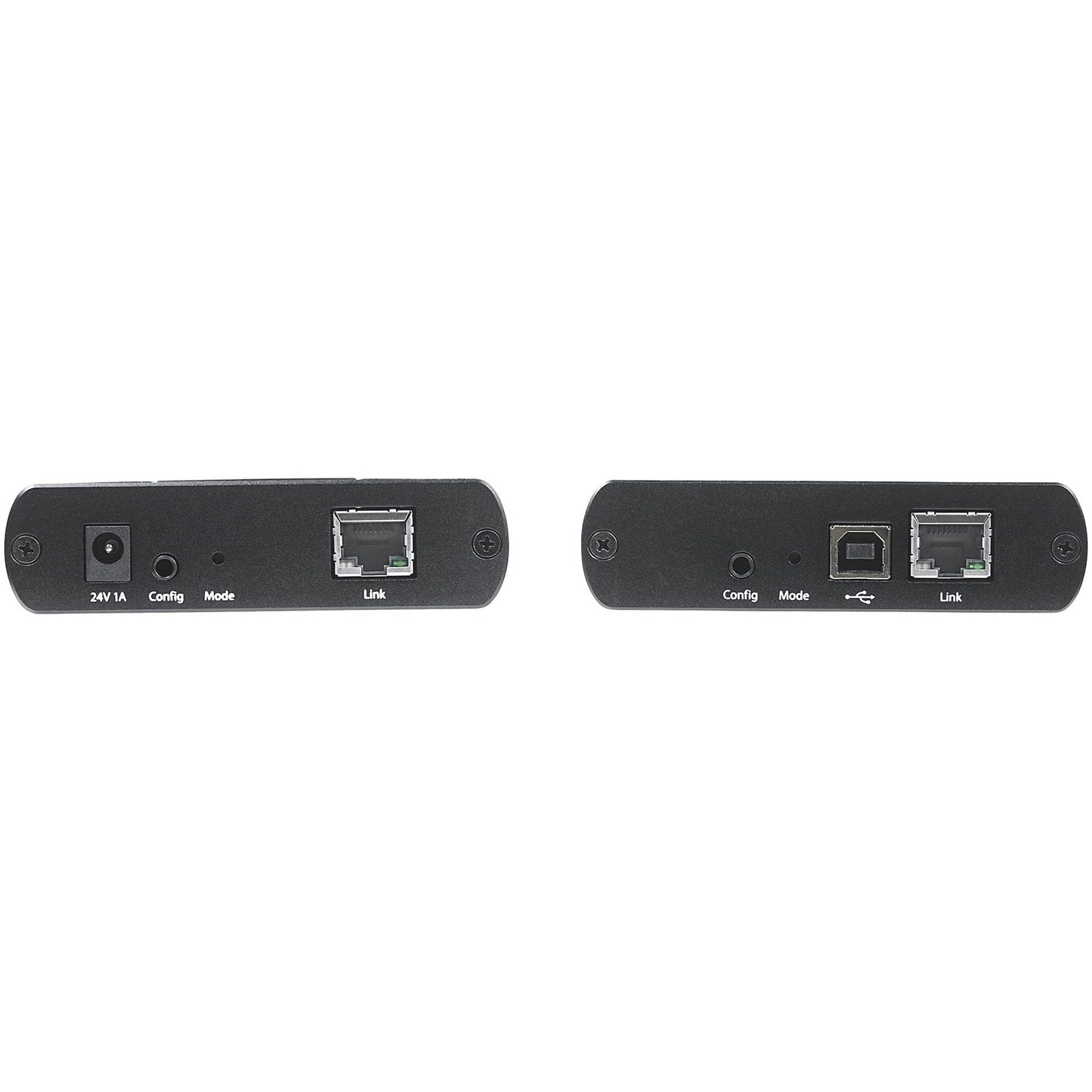 StarTech.com 4 Port USB 2.0 Extender Hub Over Cat5e/Cat6 Ethernet Cable (RJ45) - 330ft/100m Industrial Metal USB Extender Adapter Kit w/ESD Protection