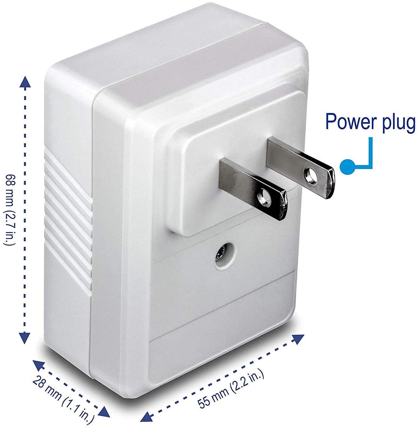 TRENDnet Powerline 500 AV Mini Network Starter Kit, Includes 2 x TPL-406E Adapters, TPL-406E2K (Renewed)