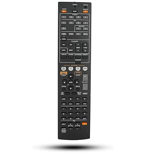 Universal Replacement Remote Control Fit for RX-V373BL RX-V375BL RX-V571 RX-V567 RX-V375 HTR-5063 for Yamaha Receiver