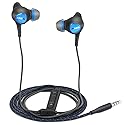 Wired 3.5MM Jack Durable Earphones Earbuds w Microphone and Volume Control, Deep Bass Clear Sound Noise Isolating in Ear Headphones, Compatible…