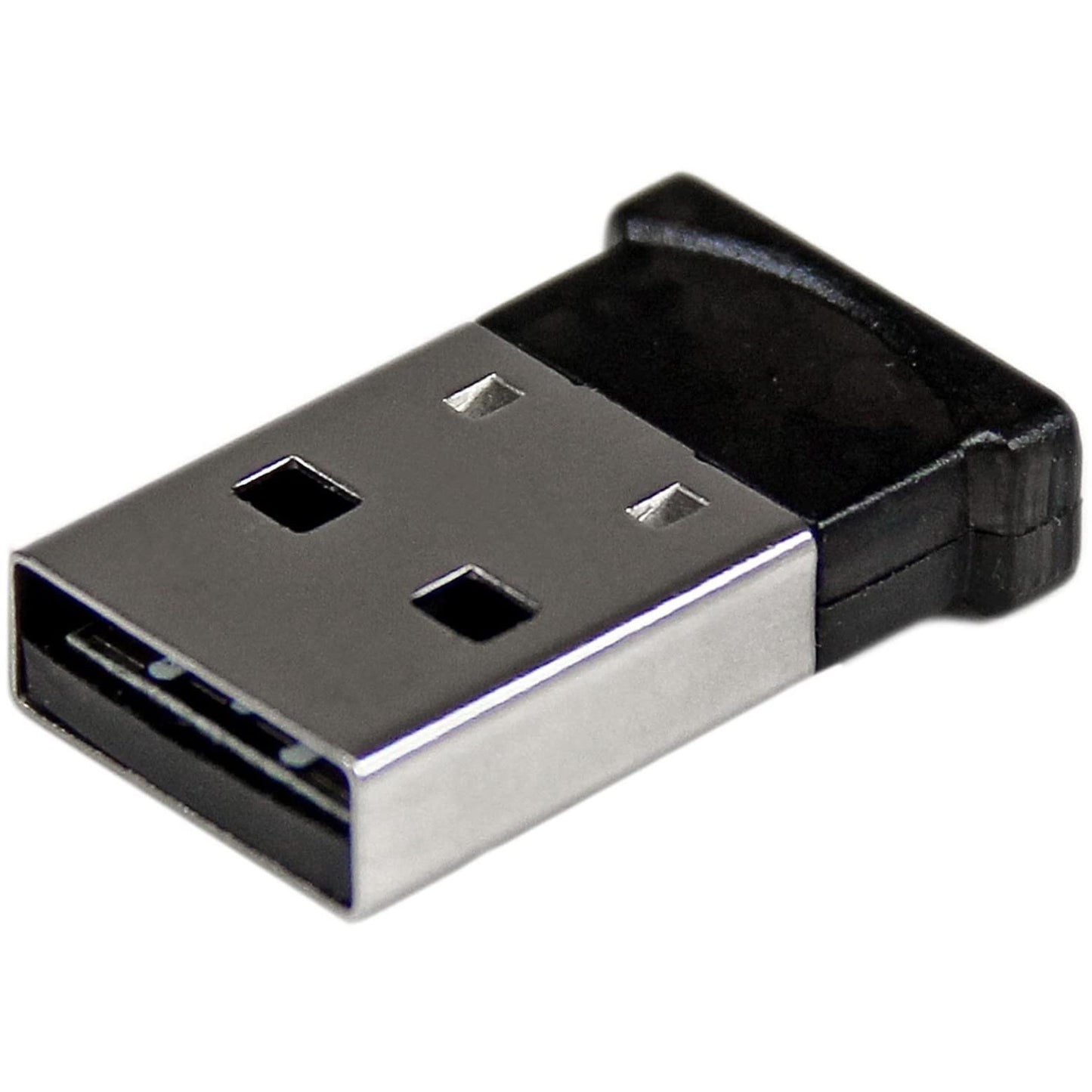StarTech.com Bluetooth Adapter - Mini Bluetooth 4.0 USB Adapter - 50m/165ft Wireless Bluetooth Dongle - Smart Ready LE+EDR (USBBT1EDR4),Black