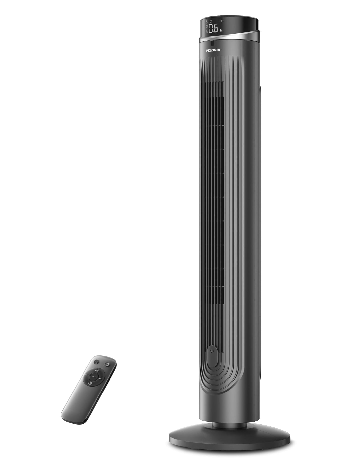 Pelonis 42-Inch Tower Fan for bedroom, Standing Fan with 90° Oscillation, 28ft/s, 5 Speeds & 4 Modes, Eco Mode, 12H Timer, 23dB Quiet, Remote Control