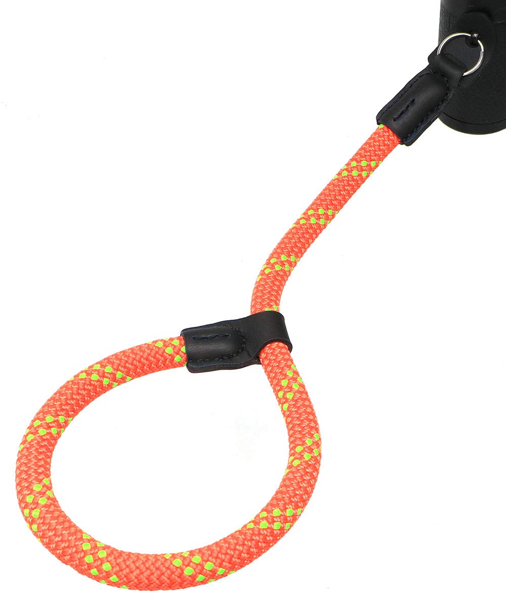 HITHUT Adjustable Rope Camera Wrist Strap Hand Strap for SLR DSLR Digital Mirrorless Cameras Orange Green