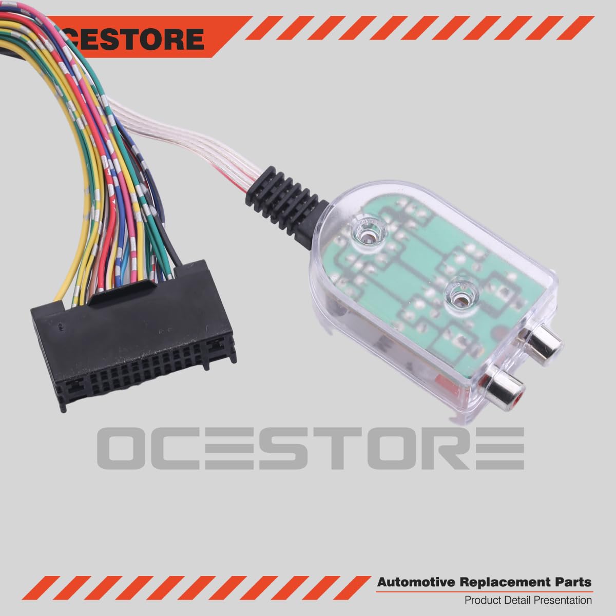 OCESTORE Factory Radio Add A Subwoofer Amplifier Plug & Play Harness