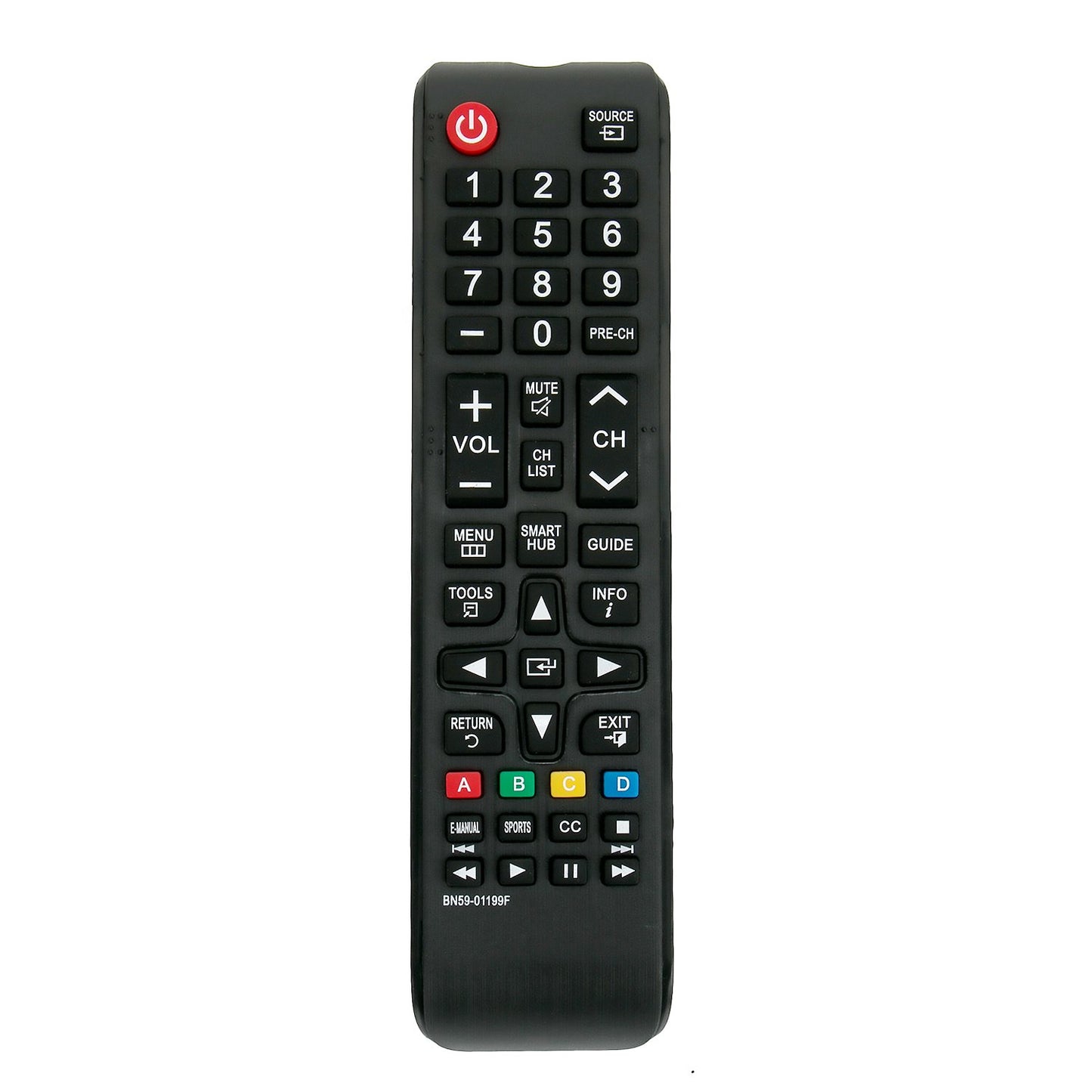 New BN59-01199F Replace Remote fit for Samsung TV UN65JU639DF UN65JU639DFXZA UN58J5190BF UN58J5190BFXZA UN50J5201AF UN50J5201AFXZA UN58J5190AF