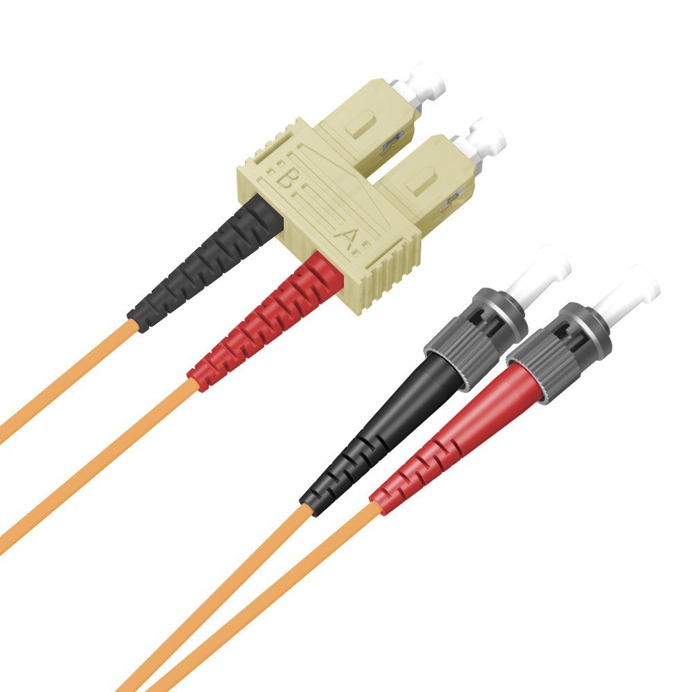 AddOn Add-on-Computer Peripherals L Addon 15m Multi-Mode Fiber (mmf) Duplex St/sc Om1 Orange Patch Cabl