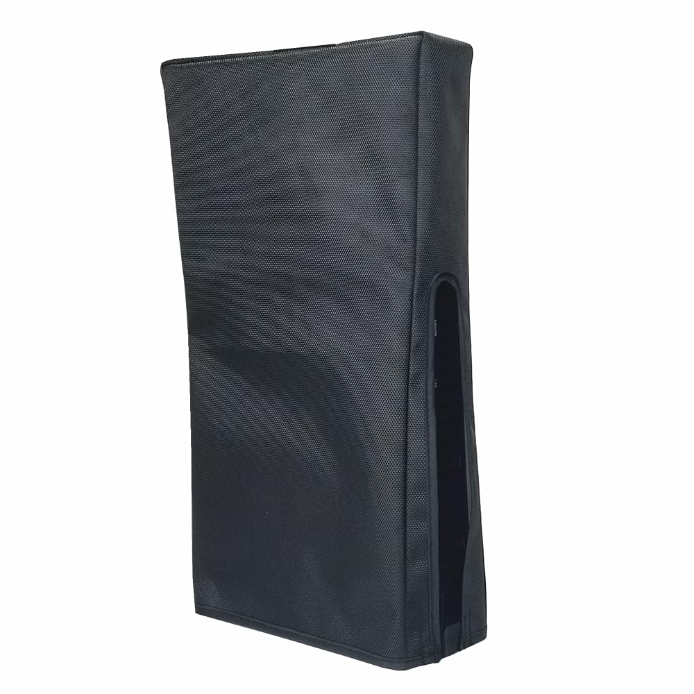 for PS5 Pro Dust Cover, Vertical Mode Dustproof Shell Protective Sleeve for PS5 Pro Disc & Digital Console, Oxford Cloth Anti-Scratch Waterproof Easy