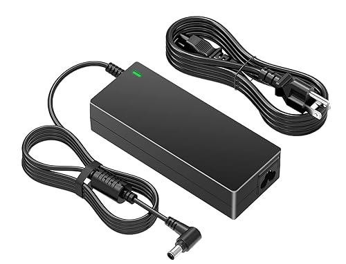DC 19V Power Cord Supply Compatible with Samsung 32" TV UN32J400 UN32J5003AF UNJ32J5205, Odyssey G5 G3 Power Cord G55C C27G55 C32G55 C34G55 C27G55T…