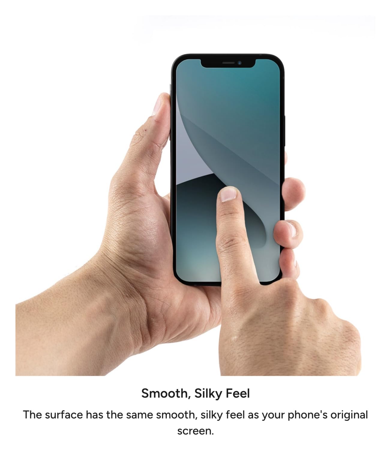 ZAGG InvisibleShield Glass Fusion+ Screen Protector for iPhone 12 and iPhone 12 PRO - Strongest Hybrid D3O Protection, Case-Friendly, Scratch & Impact
