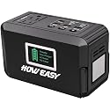 HOWEASY Portable Power Bank, 24000mAh Portable Laptop Charger with 2 110V/120W AC Outlet?Portable Battery Pack & Power Bank for Notebooks, MacBook