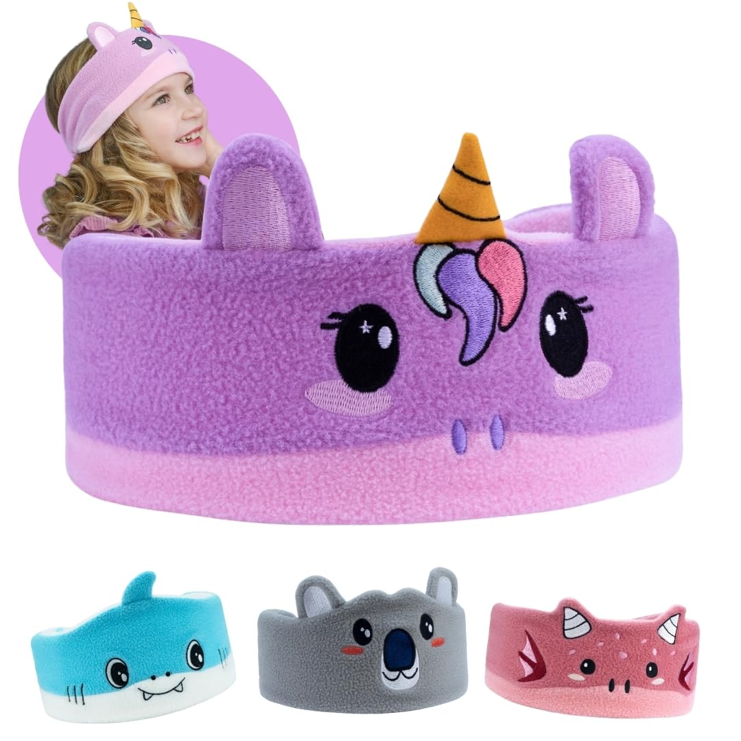 Bandou - Original Toddler & Kids Headphones - Bluetooth Wireless & Wired Headband - Comfortable Fit - Safe Volume Limited - Adjustable for Travel