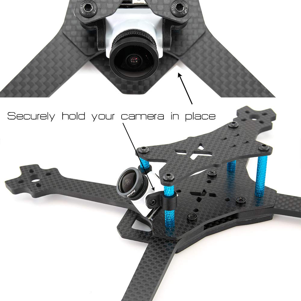 Lumenier Universal FPV Camera Mounts 4pcs (Rubber 5mm) - 0.1