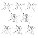 GDQLCNXB 8Pcs 50x50mm Fan Protective Cover 3D Printer Accessories PC Case Laptop Cooling Fan Safety Metal Grill Protector