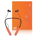 JL&MI Neckband Bluetooth Headphones, 1000H Extra Battery Life Magnetic Earbuds Noise Cancelling, 80H Playtime Running Headphones Around Neck with Mic