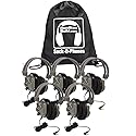 Hamilton Buhl Sack-O-Phones 5 SC7V Deluxe Headphones w/Volume Control in a Carry Bag