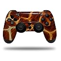 WraptorSkinz Decal Vinyl Skin Compatible with Sony PlayStation 4 Controller Fractal Fur Giraffe (Controller NOT Included)
