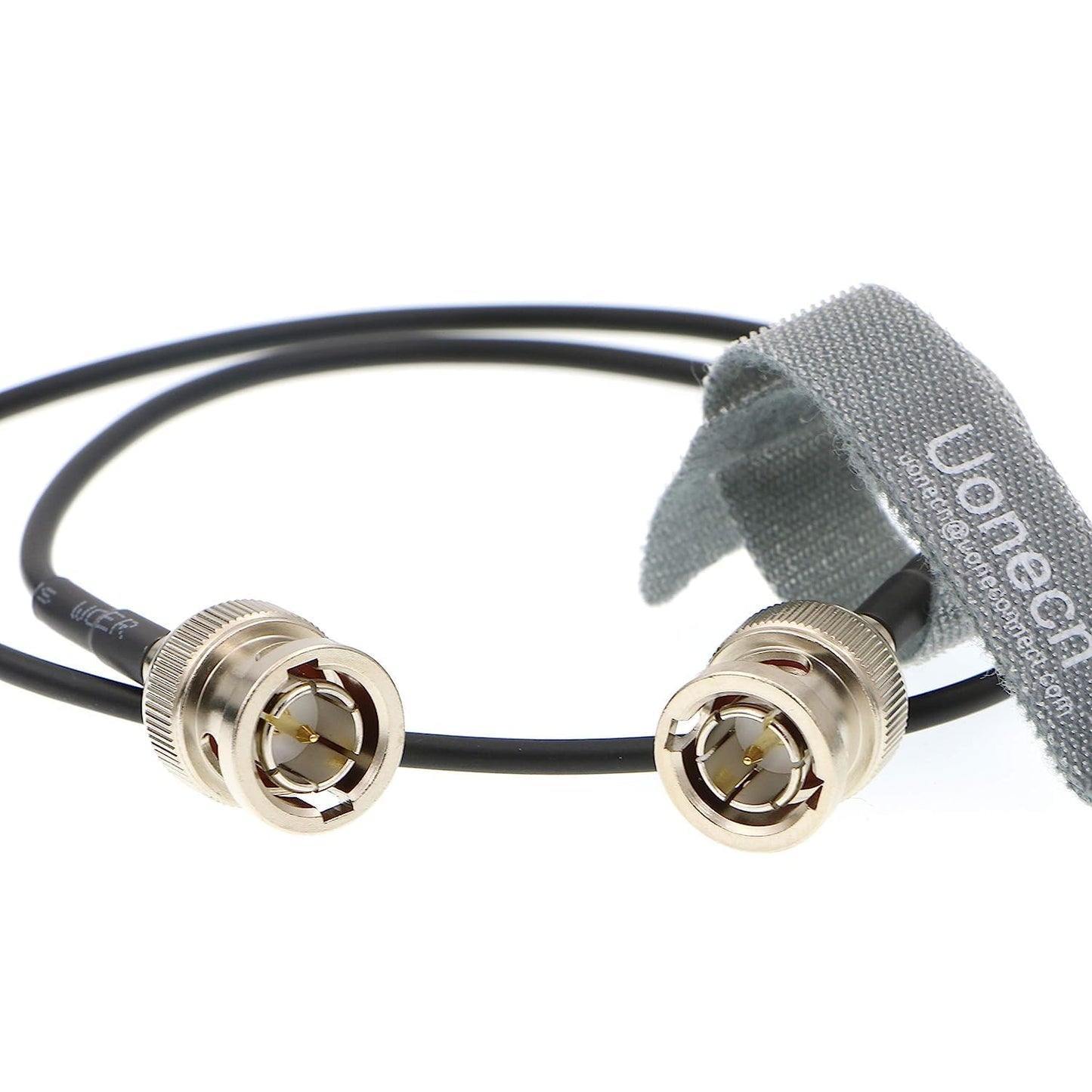 Uonecn HD SDI Blackmagic RG179 BNC Male to Male Video Cable for HyperDeck Shuttle and BMCC BMPC Hyperdeck Cameras 19.6''