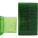 (25) 12mm Replacement Video Game Cases - Translucent Green - Compatible with Xbox One - #VGBR12XONE