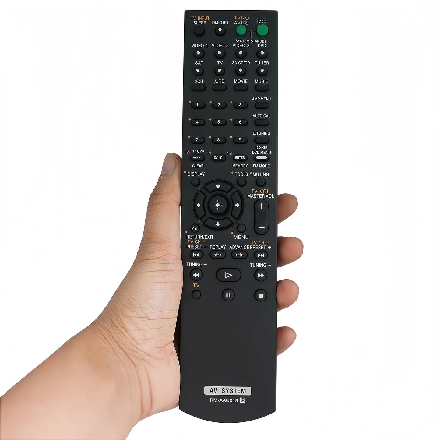 Replaced Remote Control for Sony HTDDW790 RM-AAU014 STR-K700 148009921 STRDG500 Home Theater Audio/Video Receiver AV System