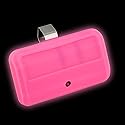 JCMOYUTY Garage Door Opener Remote Cover for Liftmaster Chamberlain Craftsman 893LM 891LM Replacement Control Silicone Case Glow Pink Sleeve