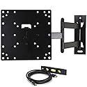 VideoSecu Articulating Swivel Tilt TV Wall Mount Bracket for Changhong LED32YC1600UA LED40YC1700UA LED40YD1100UA UD42YC5500UA LED49YD1100UA LED HDTV