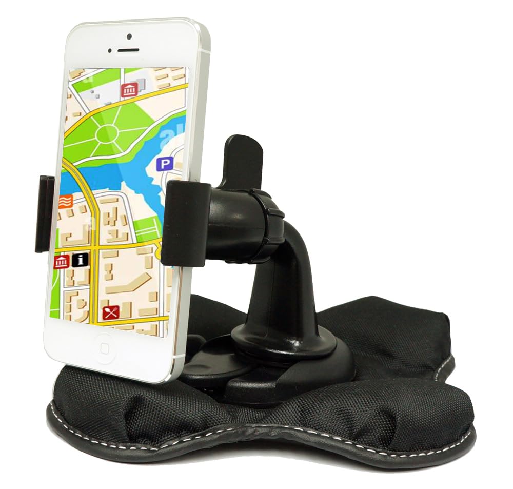 ChargerCity "Claw-X Nonslip Smartphone Beanbag Friction Mount for All Smartphones up to 4" Wide Like Galaxy S26 S25 Flip iPhone 16 17 Air Pro MAX