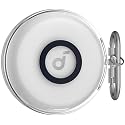 Geiomoo TPU Cover for Anker Soundcore Sleep A30 Case, Soft Flexible Scratch Resistant Protective with Carabiner (Clear)