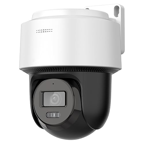 VisiSecure DS-2DE2C400MWG-E 4MP Hik PoE PT Security Camera Outdoor, with Human Detection Auto-Tracking, IP66 Weatherproof, 2.8MM Lens H.265+, Smart